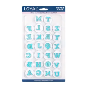 LOYAL - Uitstekers Mini Alfabet Hoofdletters set/26