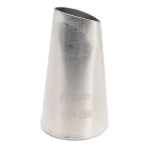 Spuitmondje rvs blad 16X5