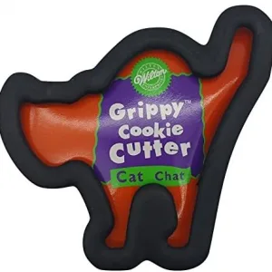 Wilton - Grippy Cookie Cutter Cat bij Het Bakschip