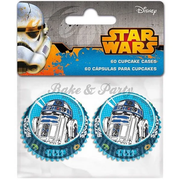 Stor - Mini Cupcake cups Star Wars bij Het Bakschip