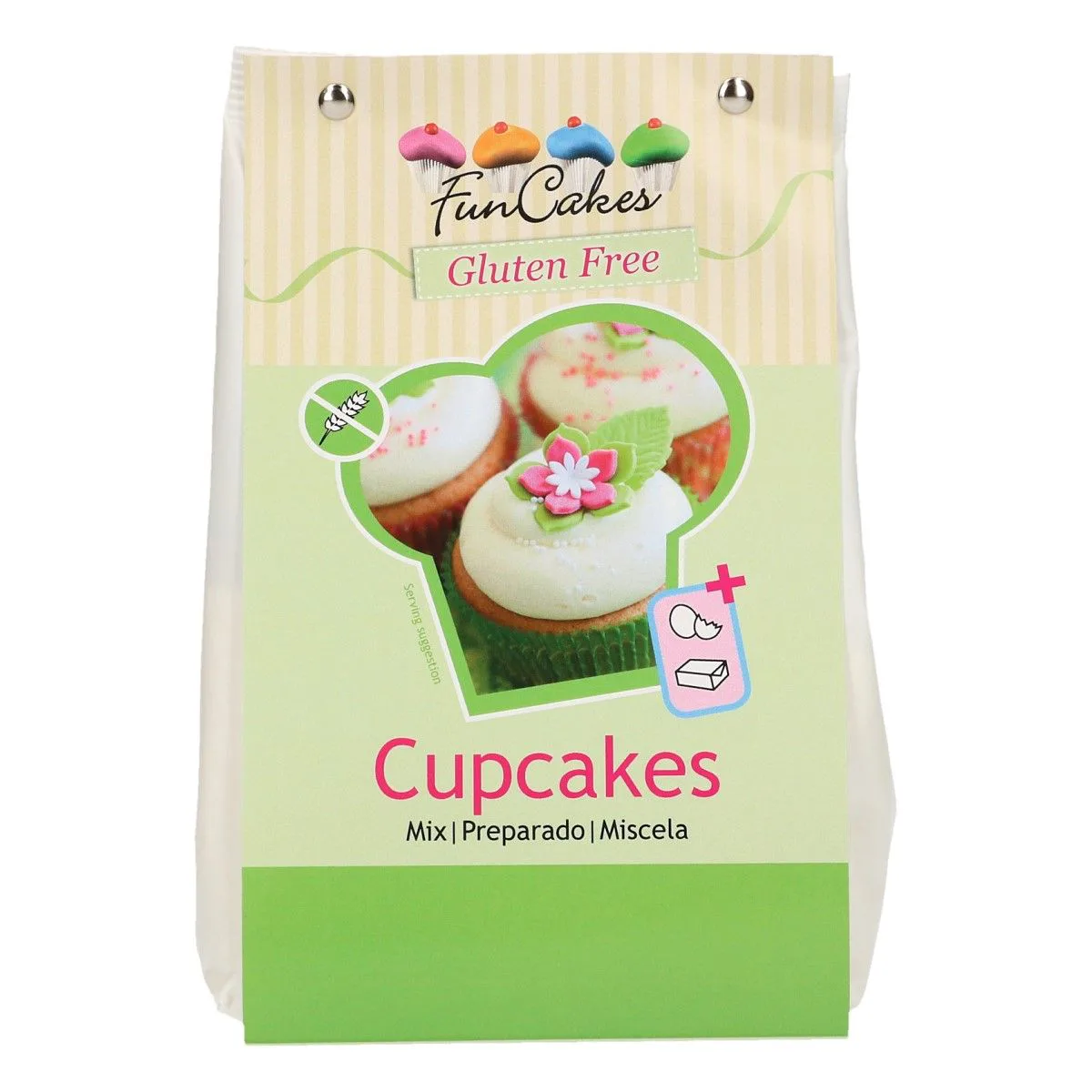 FunCakes Mix Cupcakes - Glutenvrij bij Het Bakschip