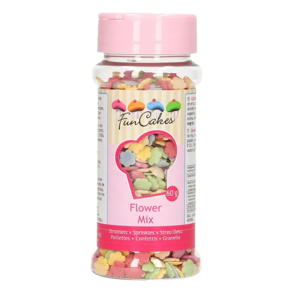 FunCakes Bloemen Mix 60g bij Het Bakschip