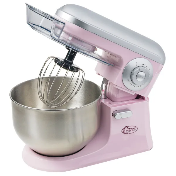 Bestron Sweet Dreams - Keukenmachine 1200W - Roze bij Het Bakschip