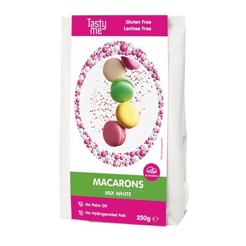 Tasty Me - Macaron Mix 250g Glutenvrij bij Het Bakschip