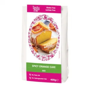 Tasty Me - Spicy Orange Cake Mix 300g Glutenvrij / Lactosevrij bij Het Bakschip