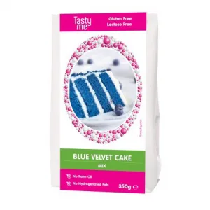 Tasty Me - Blue Velvet Cake Mix 350g Glutenvrij / Lactosevrij bij Het Bakschip