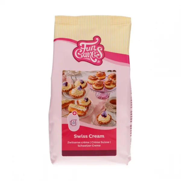 FunCakes Mix voor Crème Suisse - 500g bij Het Bakschip