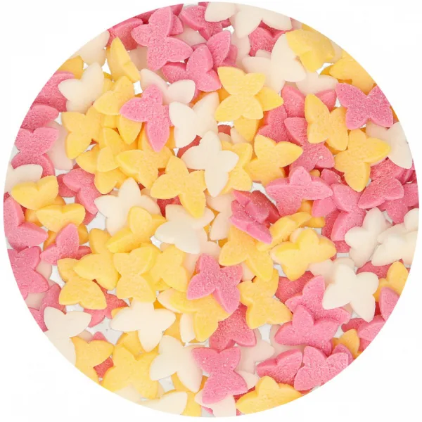 FunCakes Sprinkles - Vlinder Mix- 50gr bij Het Bakschip