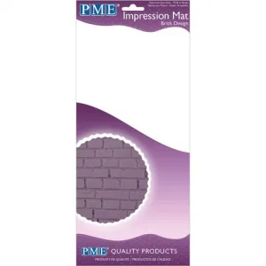 PME Impression Mat Brick - Large bij Het Bakschip