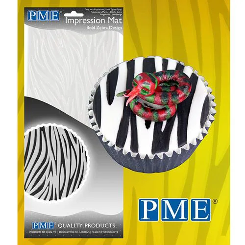 PME - Impression Mat Bold Zebra bij Het Bakschip
