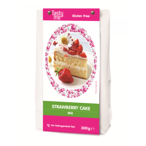 Tasty Me - Strawberry Cake 300g Glutenvrij bij Het Bakschip