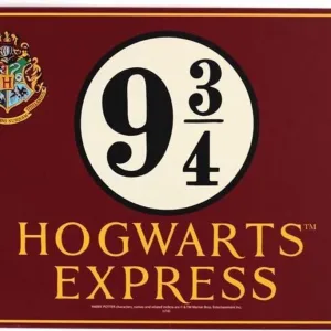 Warner Bros - Harry Potter - Metal Sign Hogwarths express 9 3/4 bij Het Bakschip