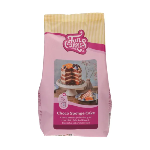 FunCakes - Mix voor Biscuit Deluxe - Choco - 500g bij Het Bakschip