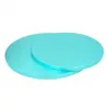 Cake drum - 25cm baby blauw rond bij Het Bakschip