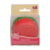 FunCakes - Baking Cups Red / Groen pk/48 at Het Bakschip