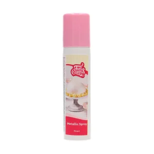 FunCakes - Metallic spray Parelmoer 100 ml bij Het Bakschip