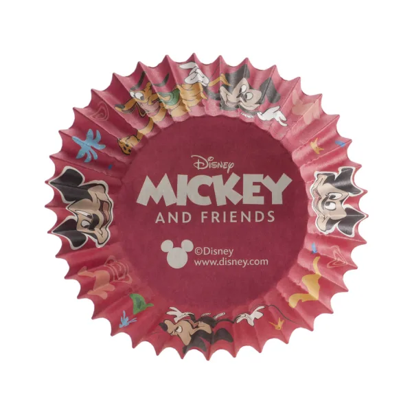 Dekora - Baking cups Mickey Mouse - 25 stuks bij Het Bakschip
