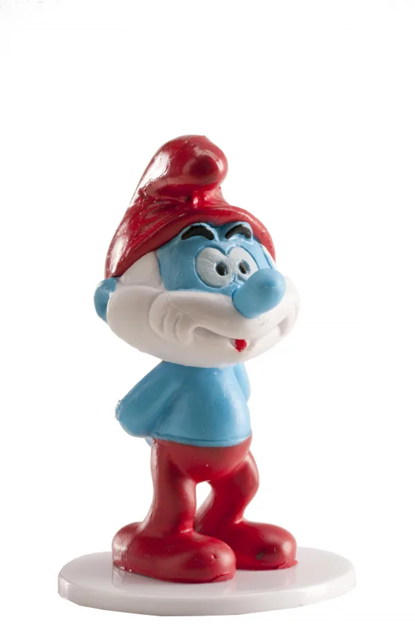 Dekora - Topper Smurf - kado bij Het Bakschip