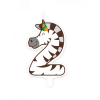 Jungle Candle- 2 Zebra - Afbeelding 2