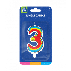Jungle Candle- 3 Papegaai bij Het Bakschip