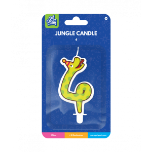 Jungle Candle- 3 Papegaai bij Het Bakschip
