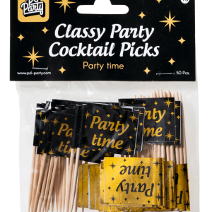 Classy party cocktail prikkers - Party time bij Het Bakschip