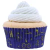 Harry Potter Cupcake Cups Folie Goud Ø52mm 30st. - Afbeelding 3