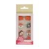 Suikerdecoratie Bosdieren Set/`8