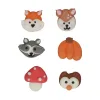 Suikerdecoratie Bosdieren Set/`8 - Afbeelding 2