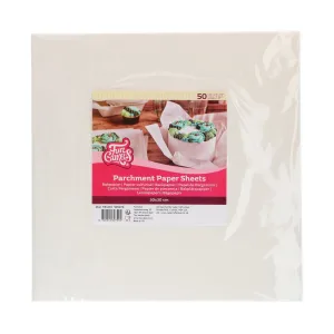 FunCakes Parchment Paper Sheets 30x30cm pk/50 bij Het Bakschip