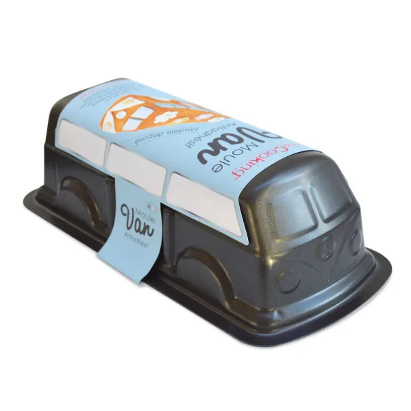 Scrapcooking - Non-Stick Baking Pan - Van  ( VW Bus) bij Het Bakschip