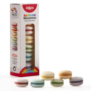 Dekora Rainbow Macarons 32 gram at Het Bakschip