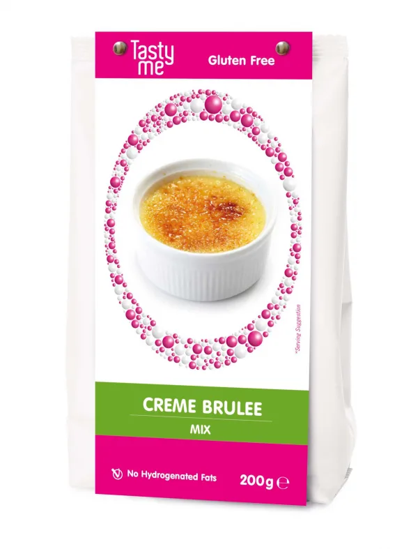 Tasty Me - Creme Bruleè Mix 200 gr bij Het Bakschip