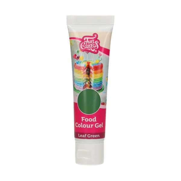 - Edible funcolors gel -30 gr - Leaf Green bij Het Bakschip