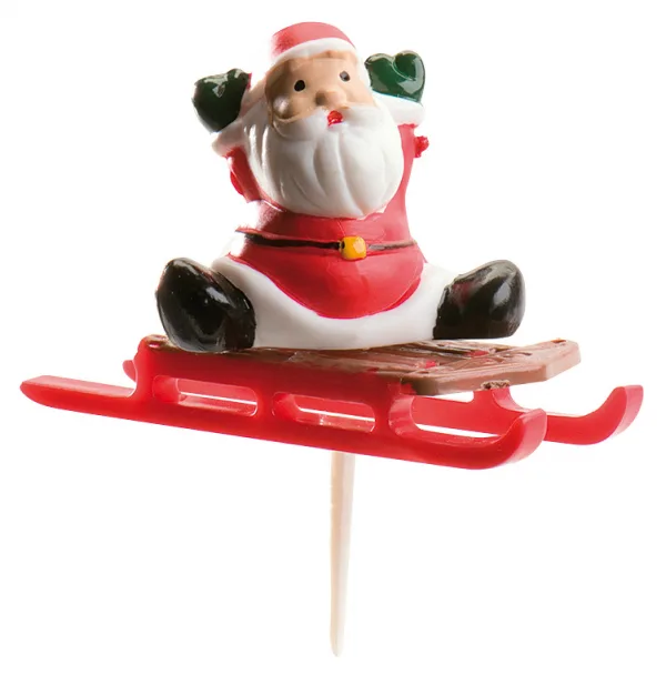 Toppers Merry Xmass / kerst  Set/3 bij Het Bakschip