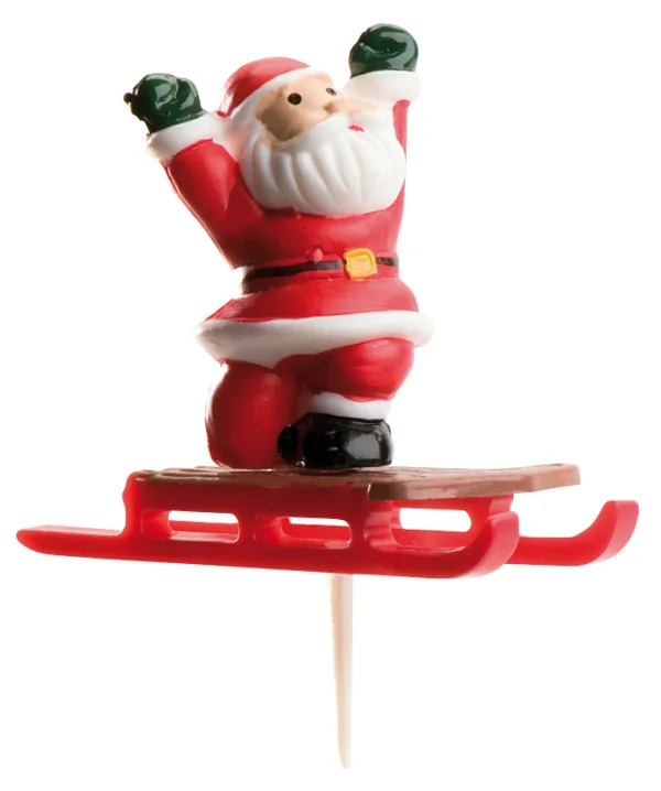 Toppers Merry Xmass / kerst  Set/3 bij Het Bakschip