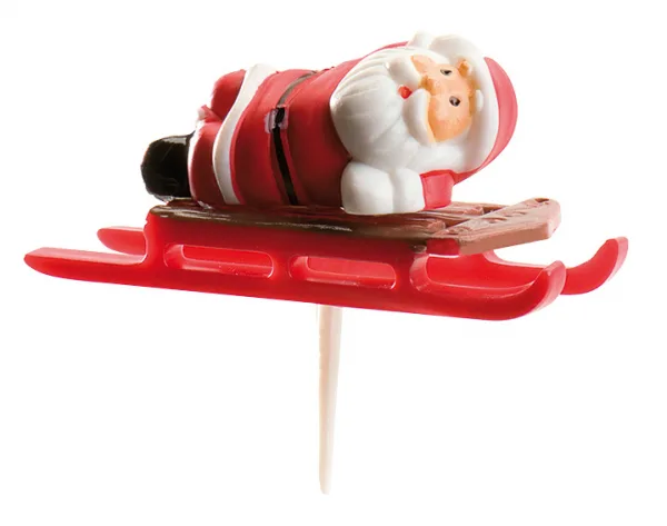 Toppers Merry Xmass / kerst  Set/3 bij Het Bakschip