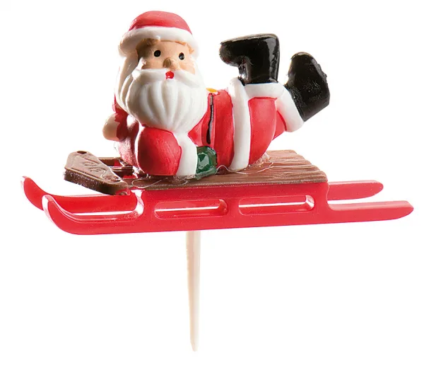 Toppers Merry Xmass / kerst  Set/3 bij Het Bakschip