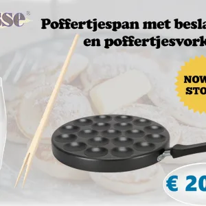 Patisse -  Poffertjes set bij Het Bakschip