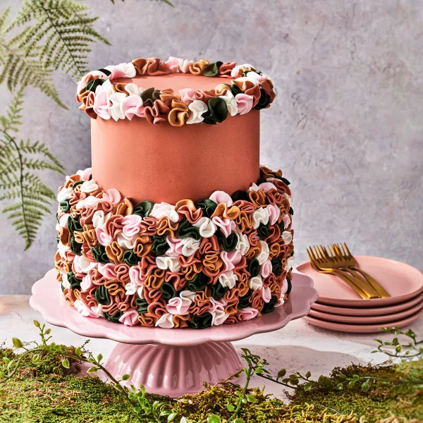 FunCakes Rolfondant - Rolfondant Shimmering Rose - 250g at Het Bakschip