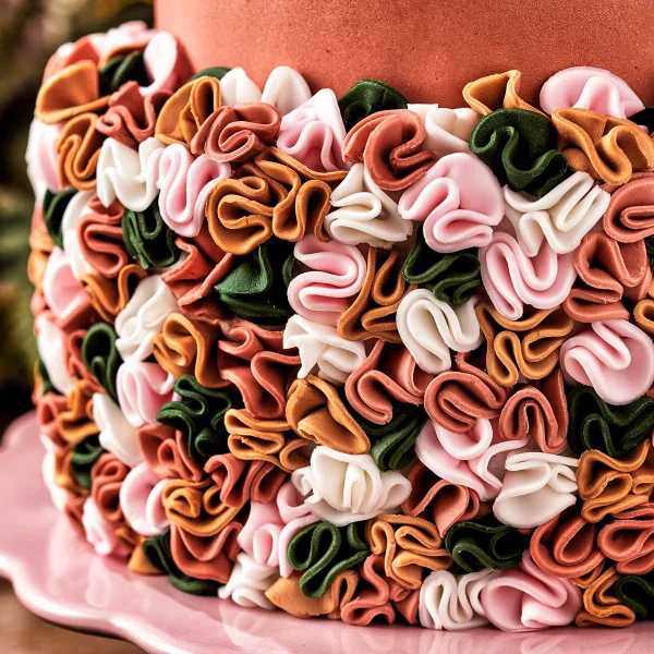 FunCakes Rolfondant - Rolfondant Shimmering Rose - 250g at Het Bakschip