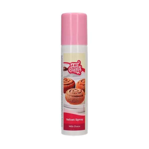 FunCakes - Velvet spray Melk choco 100ml at Het Bakschip