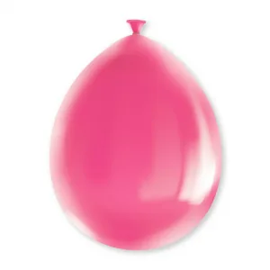 Happy party ballonnen - Roze metallic