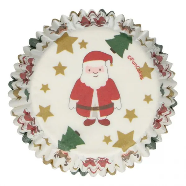 Baking cup -  Holly Leaf pk/48