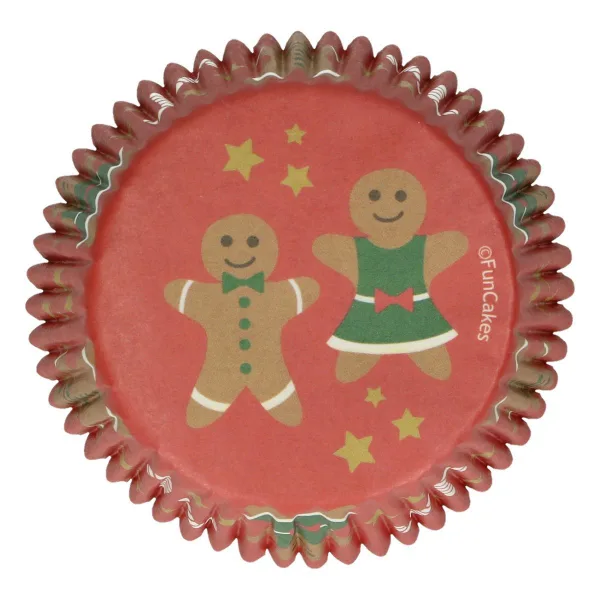 Baking cup -   Gingerbread pk/48