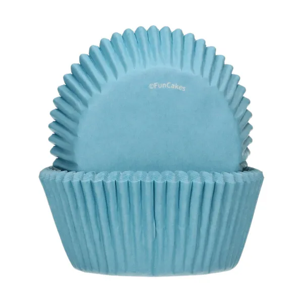 Baking cup -  Blauw pk/48