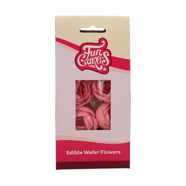 FunCakes - Eetbare Papieren Bloemen Roos pk/6