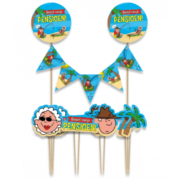 Cake Decorations- Pensioen