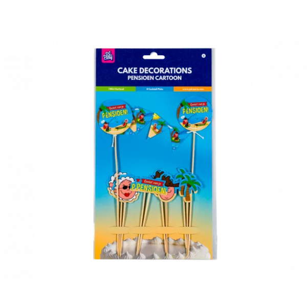 Cake Decorations- Pensioen