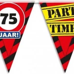 vlaggenlijn verkeersbord 75